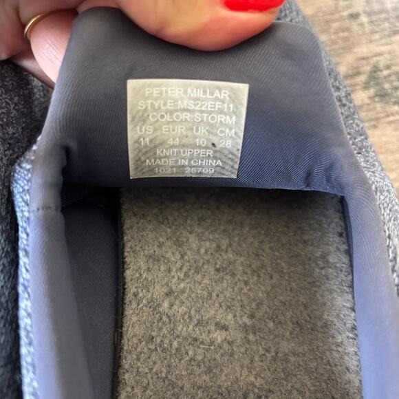 Peter Millar Hyperlight Storm Blue Sneaker Shoes MS22EF11 Men’s 11 - Picture 5 of 8